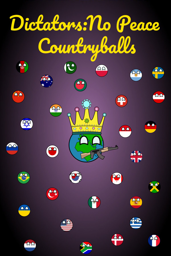 Dictators:No Peace Countryballs Artwork