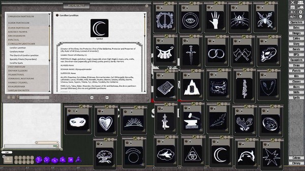 Скриншот из Fantasy Grounds - D&D Classics: Demihuman Deities (2E)