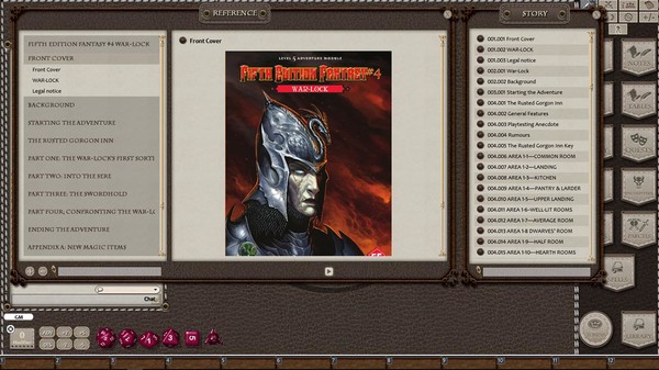Скриншот из Fantasy Grounds - Fifth Edition Fantasy #4: War-Lock (5E)