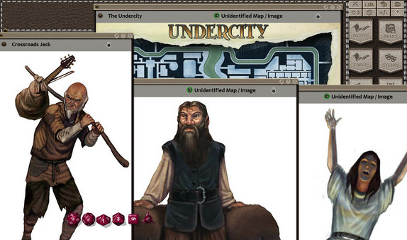 Скриншот из Fantasy Grounds - Tabernacle of the Forsaken (5E)