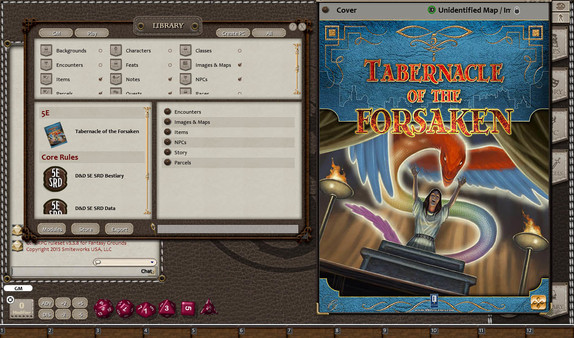 Скриншот из Fantasy Grounds - Tabernacle of the Forsaken (5E)