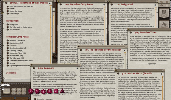 Скриншот из Fantasy Grounds - Tabernacle of the Forsaken (5E)