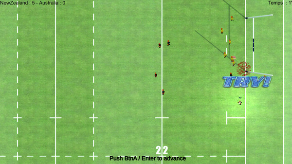 Скриншот из Sensible Blood Rugby