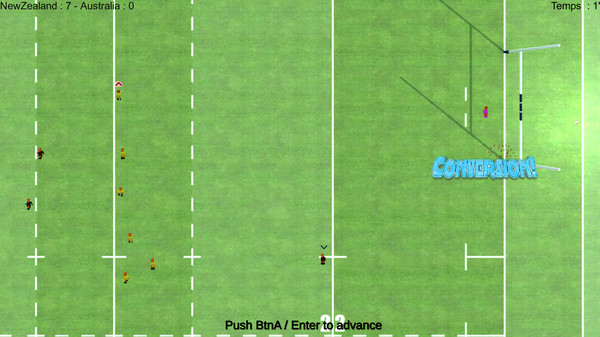Скриншот из Sensible Blood Rugby