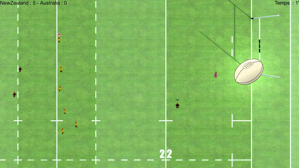 Скриншот из Sensible Blood Rugby