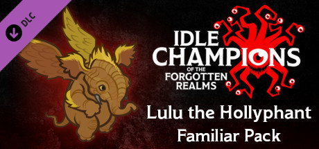 Lulu the Hollyphant Familiar Pack