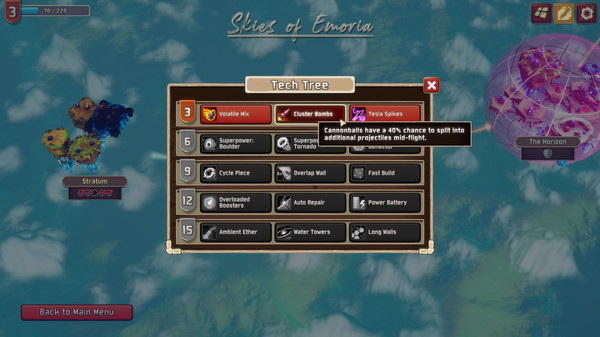 Скриншот из Sky Cannoneer