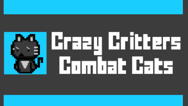 Crazy Critters - Combat Cats Logo