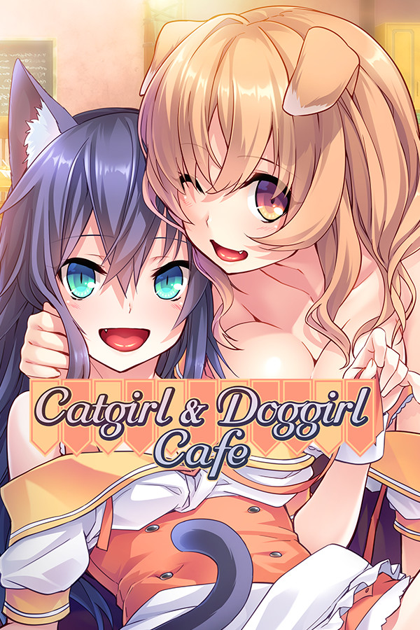 Steam portrait for Catgirl & Doggirl Cafe.