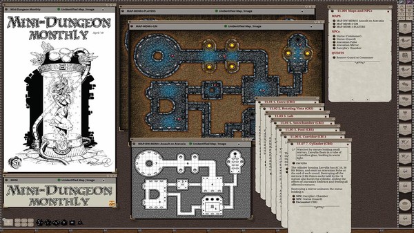 Скриншот из Fantasy Grounds - Mini-Dungeon Monthly #3 (5E)