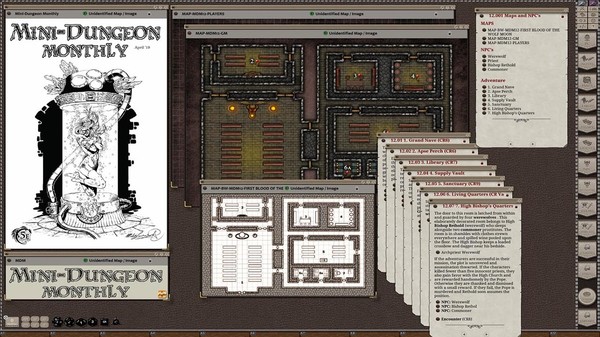 Скриншот из Fantasy Grounds - Mini-Dungeon Monthly #3 (5E)