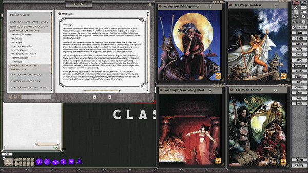 Скриншот из Fantasy Grounds - D&D Classics: Tome of Magic (2E)