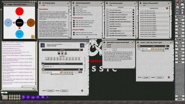Скриншот из Fantasy Grounds - D&D Classics: Tome of Magic (2E)