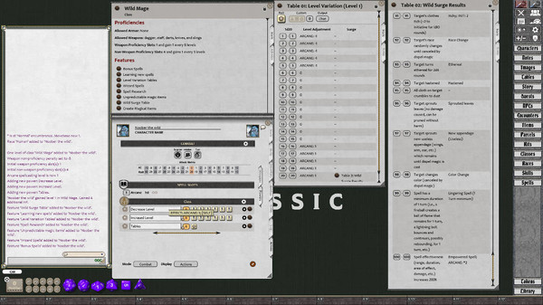 Скриншот из Fantasy Grounds - D&D Classics: Tome of Magic (2E)