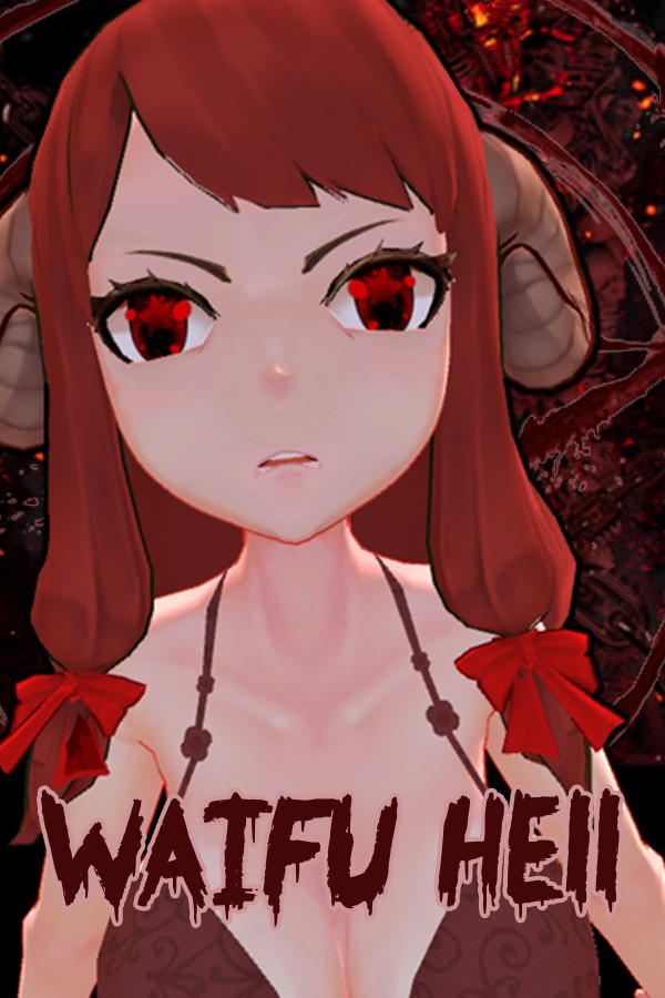 Steam portrait for WAIFU HELL.