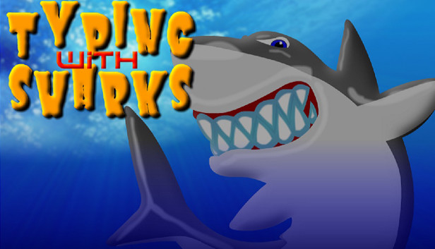 Shark Attack Typing Game