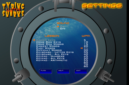 Скриншот из Typing with Sharks Скриншот из Typing with Sharks