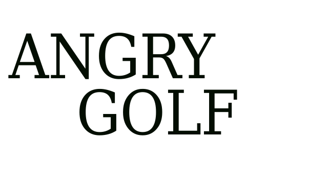 Angry Golf Logo