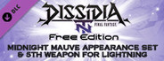 DFF NT: Midnight Mauve Appearance Set & 5th Weapon for Lightning