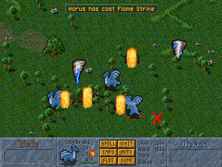 Скриншот из Master of Magic Classic