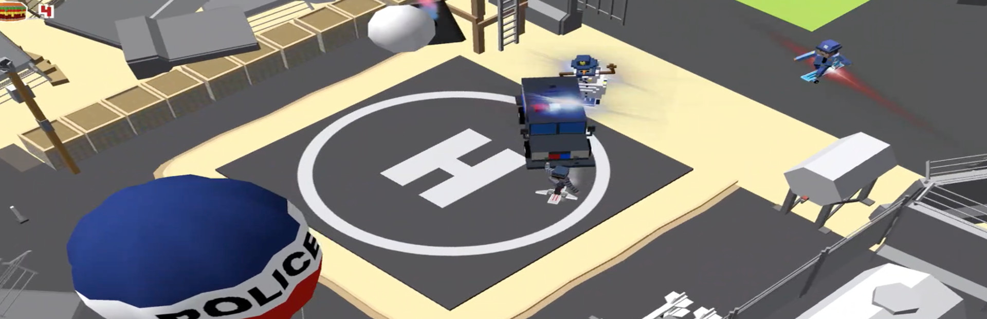 Funny Road Chase Simulator