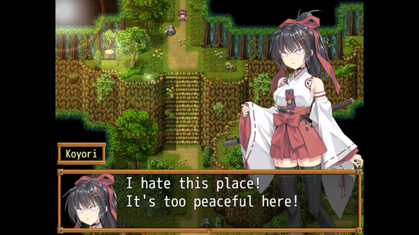 Divine Miko Koyori game for Linux 1