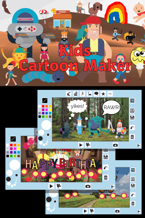 Kids Cartoon Maker for steam