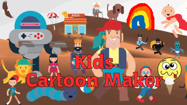 Kids Cartoon Maker Logo