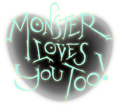Monster Loves You Too! Logo