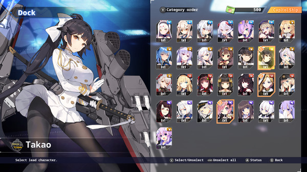 Скриншот из Azur Lane: Crosswave Скриншот из Azur Lane: Crosswave