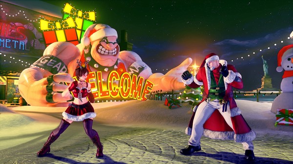 скриншот Street Fighter V - 2018 Holiday Costume Bundle 0
