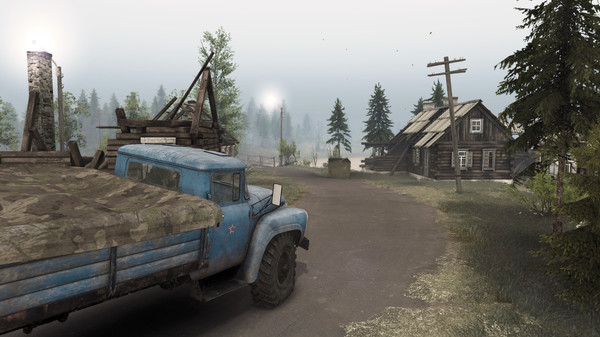 скриншот Spintires - Aftermath DLC 5