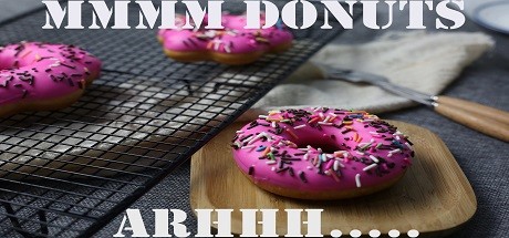 mmmmm donuts arhhh...... cover art