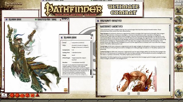 Скриншот из Fantasy Grounds - Pathfinder RPG - Ultimate Combat (PFRPG)
