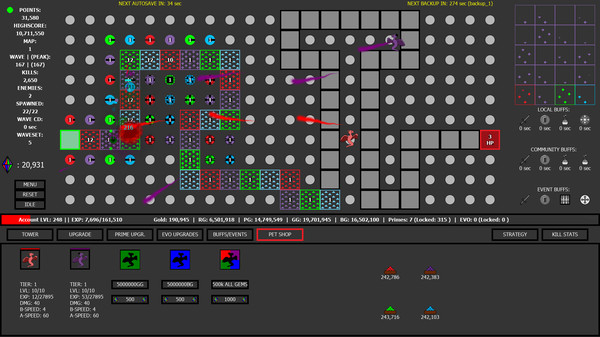 Скриншот из Color Defense