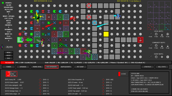 Color Defense game for windows Pc 1