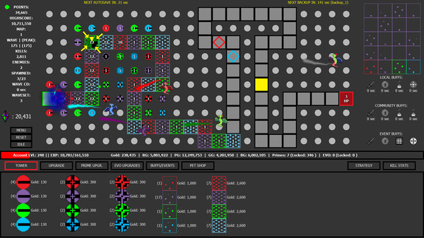 Скриншот из Color Defense