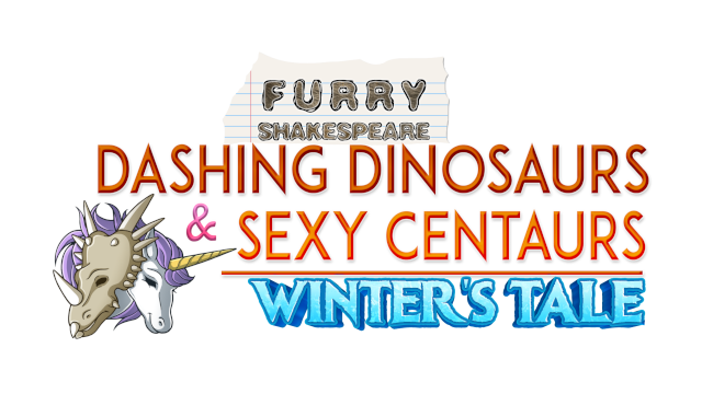 Furry Shakespeare: Dashing Dinosaurs & Sexy Centaurs: Winter's Tale Logo