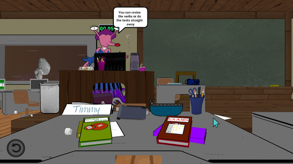 Timmy's adventures : VerbMon game for Linux 1