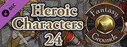 Fantasy Grounds - Devin Night Token Pack 113: Heroic Characters 24 (Token Pack)
