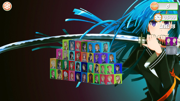 Mahjong Dimensions 3D - Fantasy Anime game for windows Pc 1