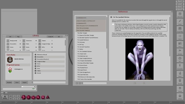 Скриншот из Fantasy Grounds - Grimmsgate (5E)