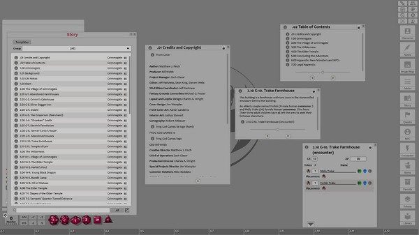 Скриншот из Fantasy Grounds - Grimmsgate (5E)
