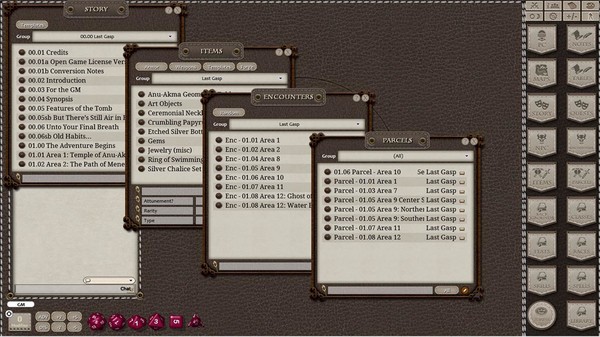 Скриншот из Fantasy Grounds - Last Gasp (5E)