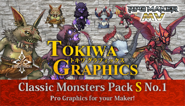 RPG Maker MV - TOKIWA GRAPHICS Classic Monsters Pack S No.1 on Steam