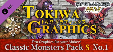 RPG Maker MV - TOKIWA GRAPHICS Classic Monsters Pack S No.1 cover art