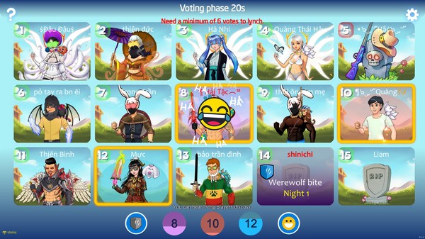 Скриншот из Werewolf Voice - Best Board Game