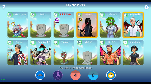 Скриншот из Werewolf Voice - Best Board Game