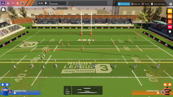 Скриншот из Rugby League Team Manager 3