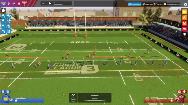 Скриншот из Rugby League Team Manager 3
